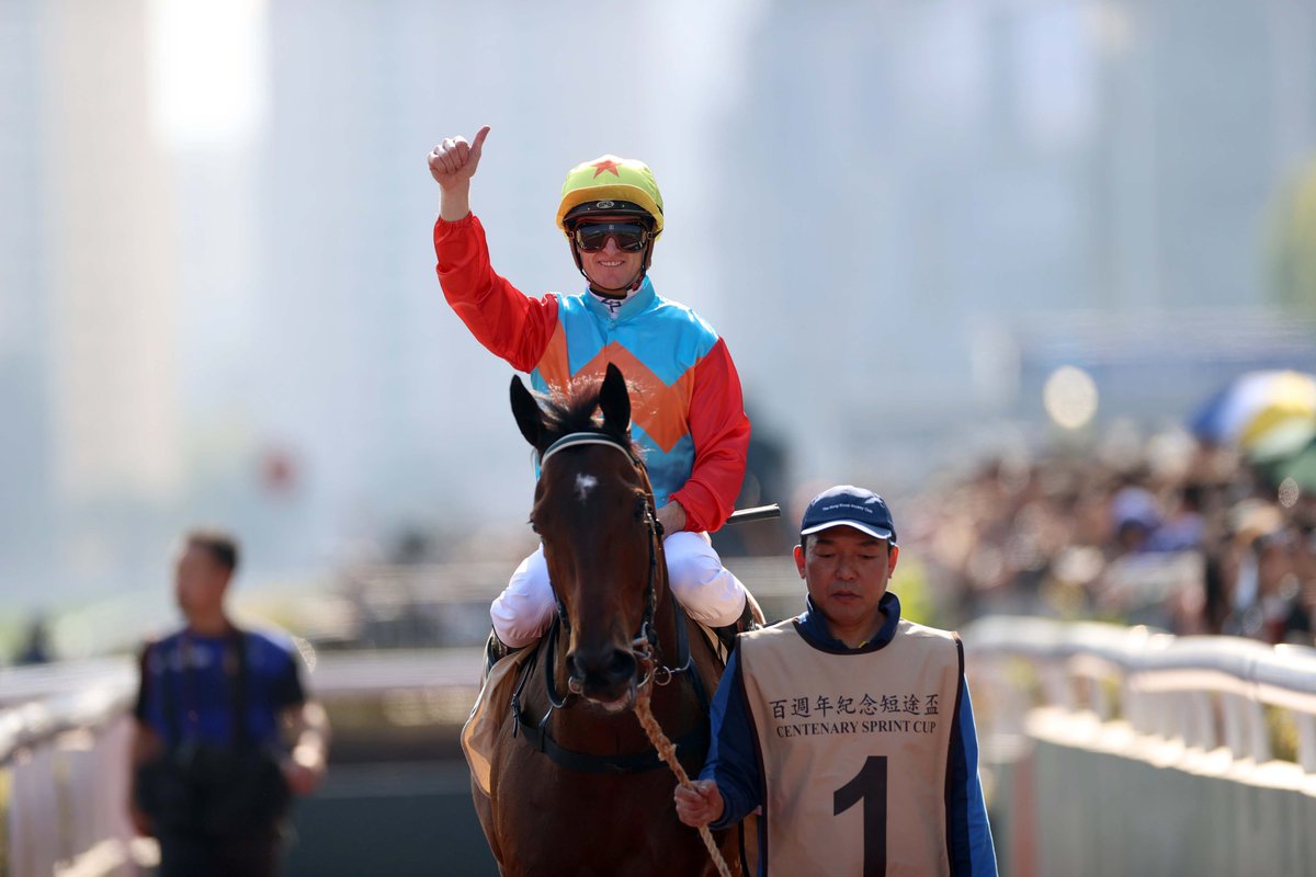 Zac Purton et Ka Ying Rising, les plus rapides de tous les temps sur les 1 200 m de Sha Tin.